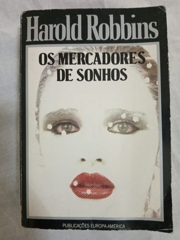 Livro Os Mercadores de Sonhos - Harnold Robbins