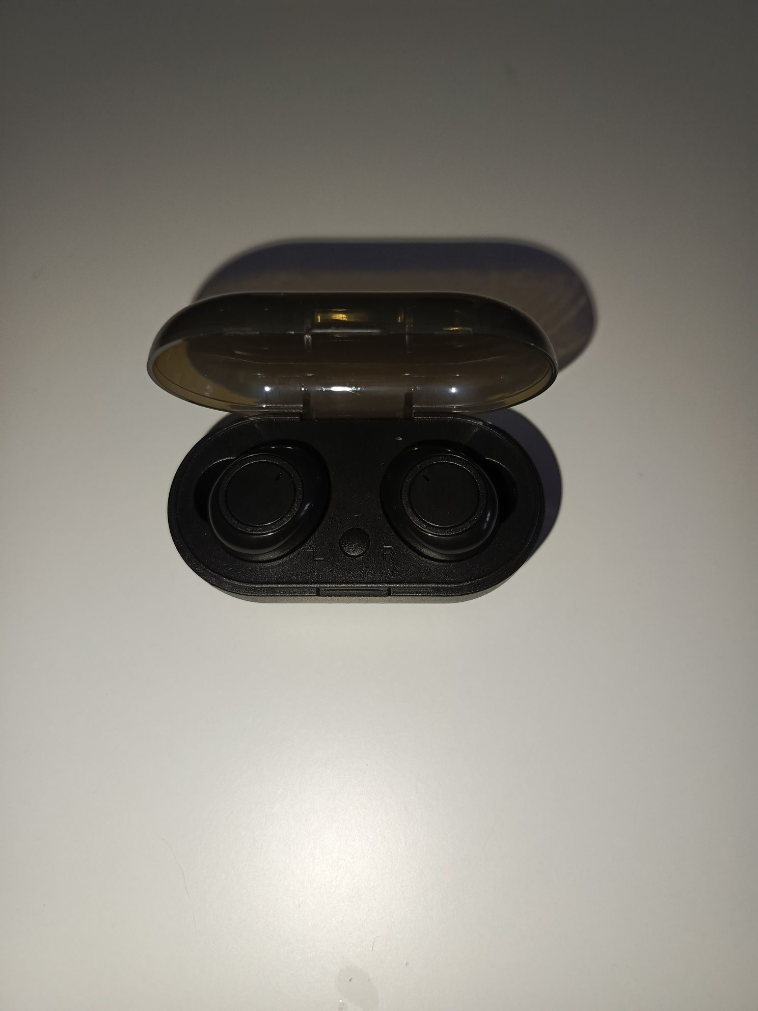 Słuchawki bluetooth bezprzewodowe czarne