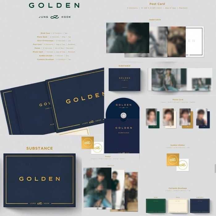 JUNGKOOK (BTS) - GOLDEN (1ST SOLO ALBUM)