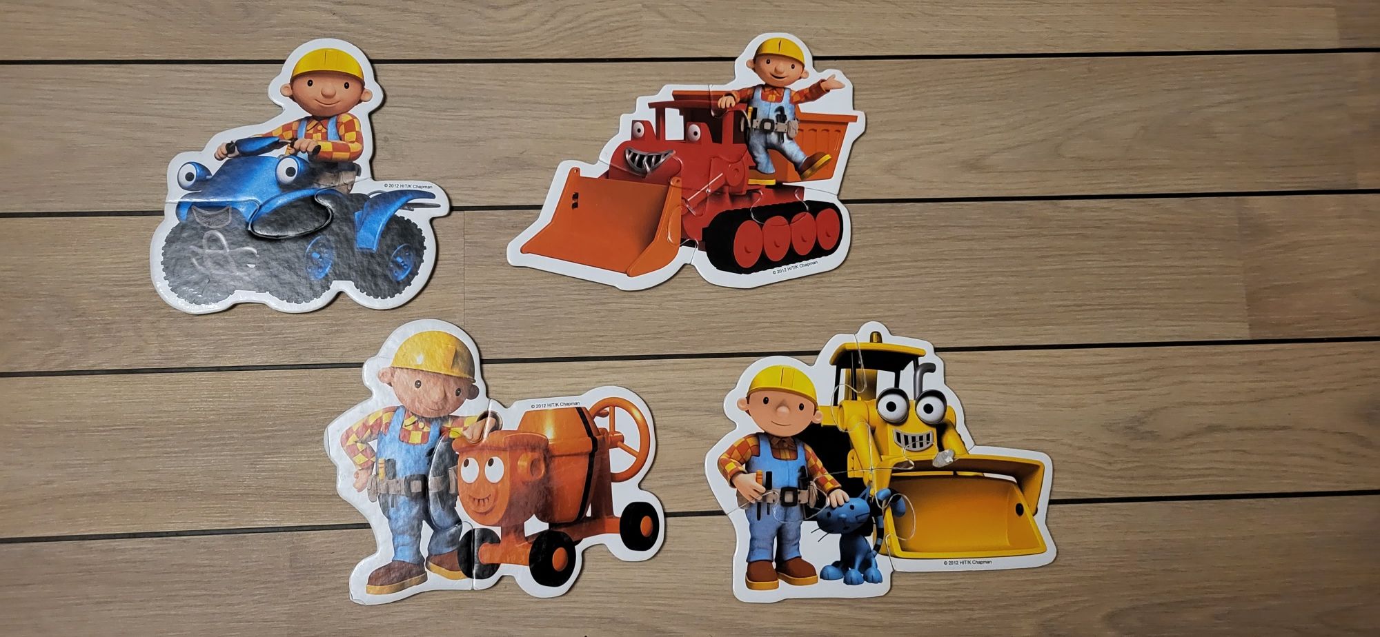 Puzzle Baby. Bob i jego maszyny. Bob the Builder. 2+ Trefl