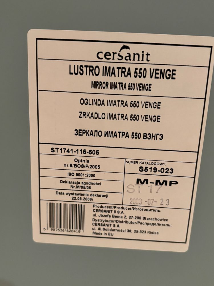 Lustro  łazienkowe Cersanit