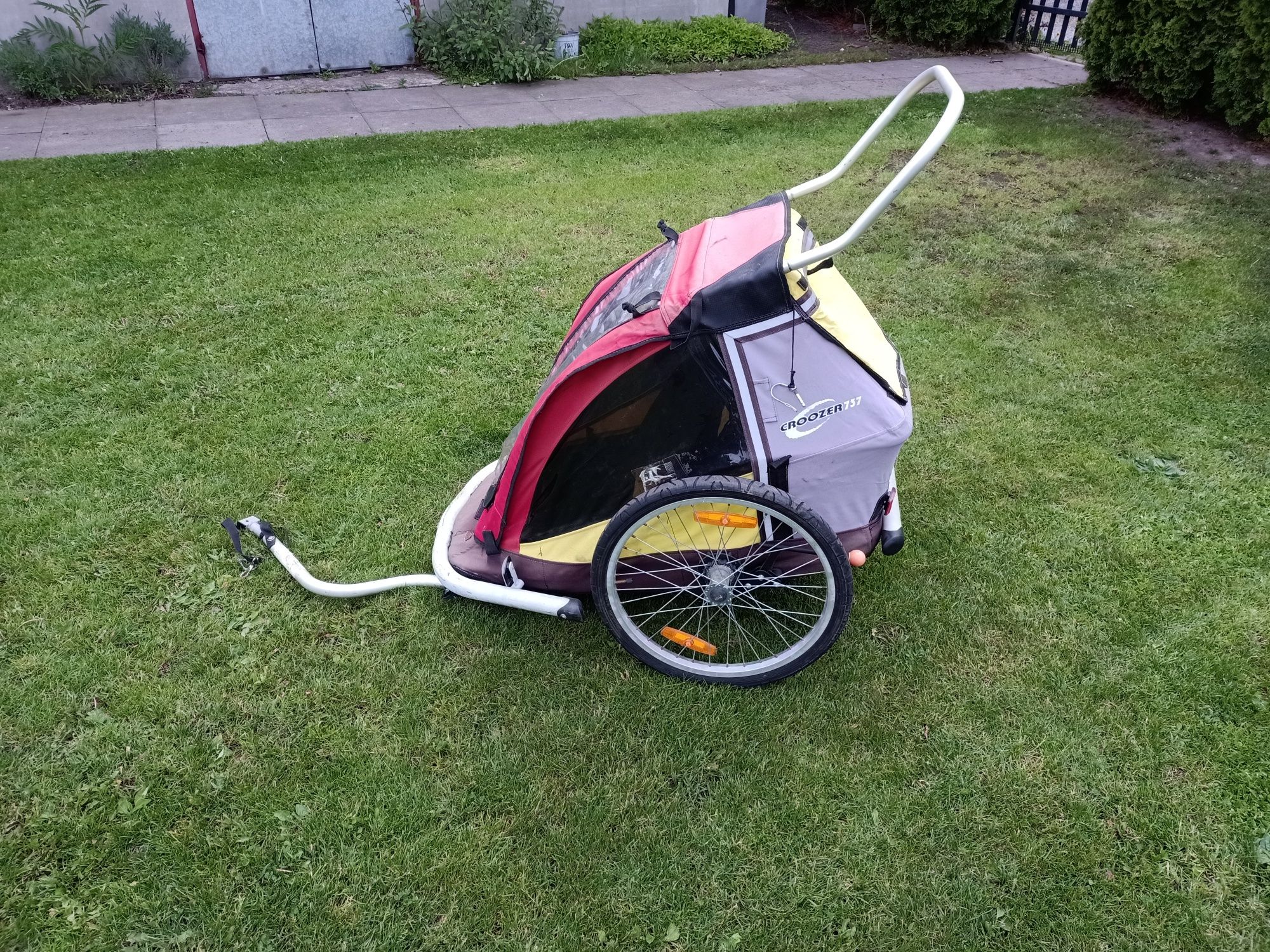 Przyczepka rowerowa croozer 737