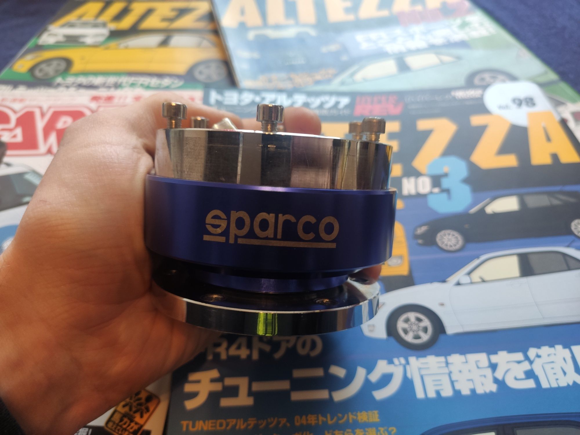 Naba kierownicy rozpinka sparco tuning jdm