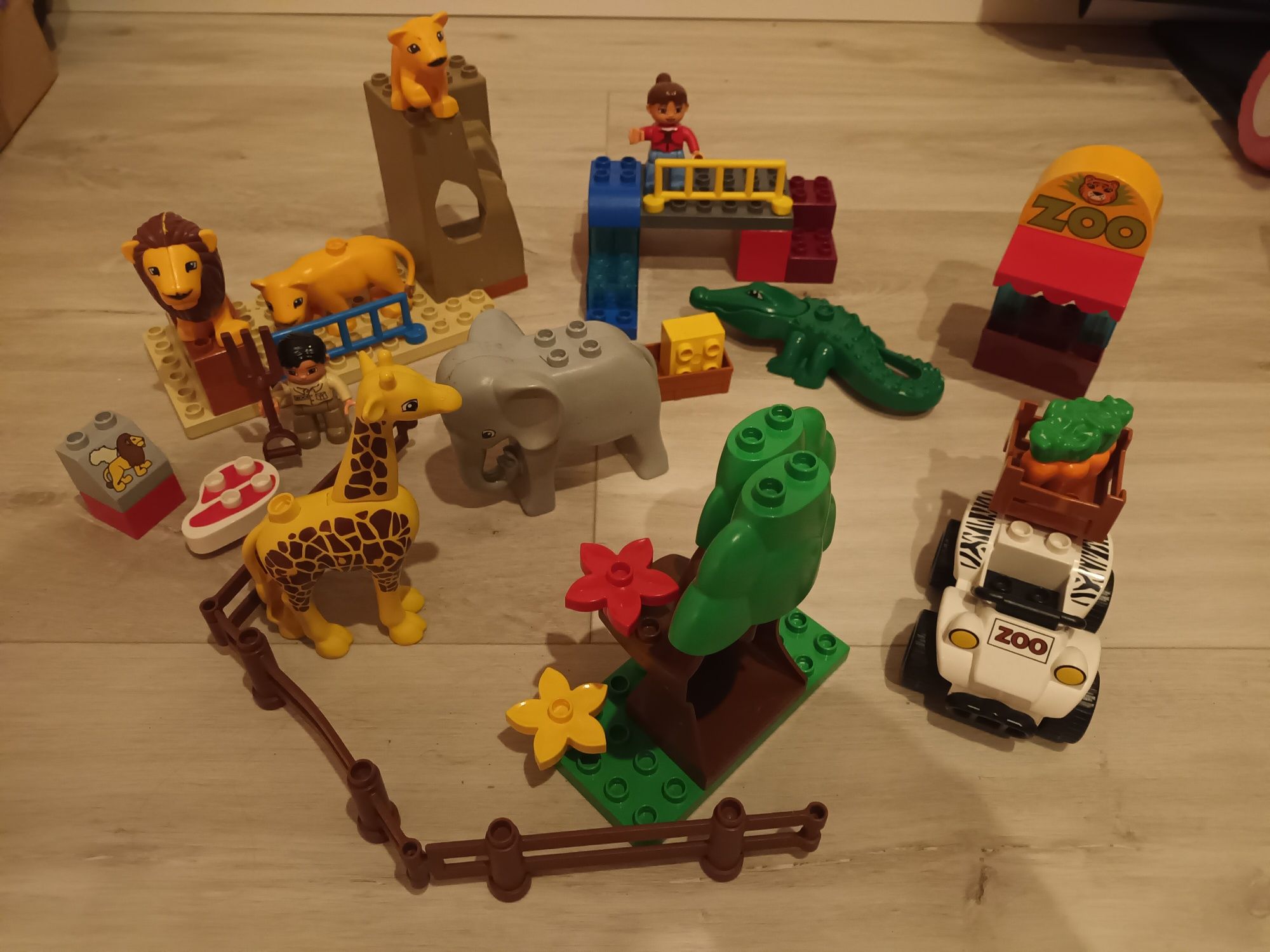 Lego duplo klocki karmienie w zoo 5634