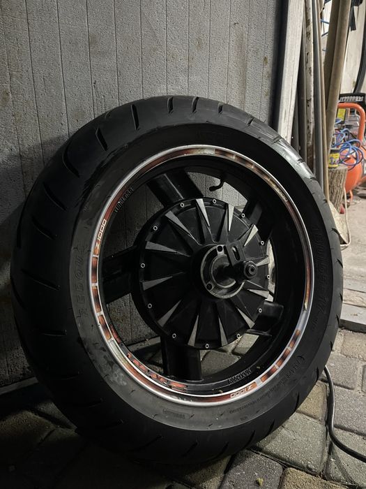 Мотор колесо мотоцикла 17" 5квт 5000w.