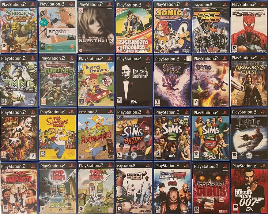Jogos PLAYSTATION 2 / PS2 || COMPLETOS || (a vulso) - DESDE 2€