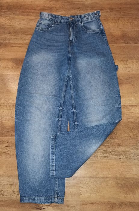 Spodnie jeansy baggy barrel fit CROPP r. 36