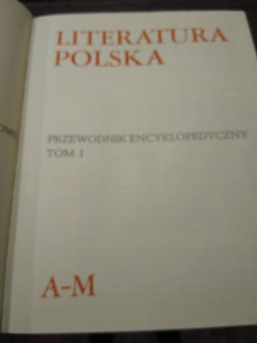 Literatura polska Przewodnik encyklopedyczny