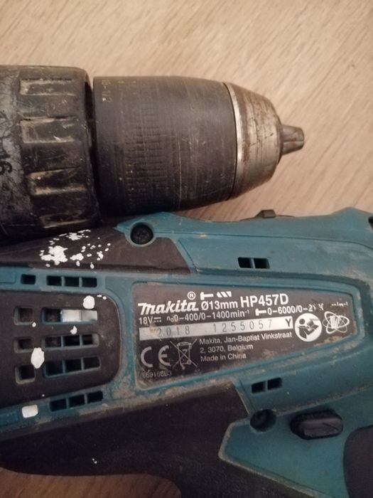 Продам 2 шуруповерти makita 457D