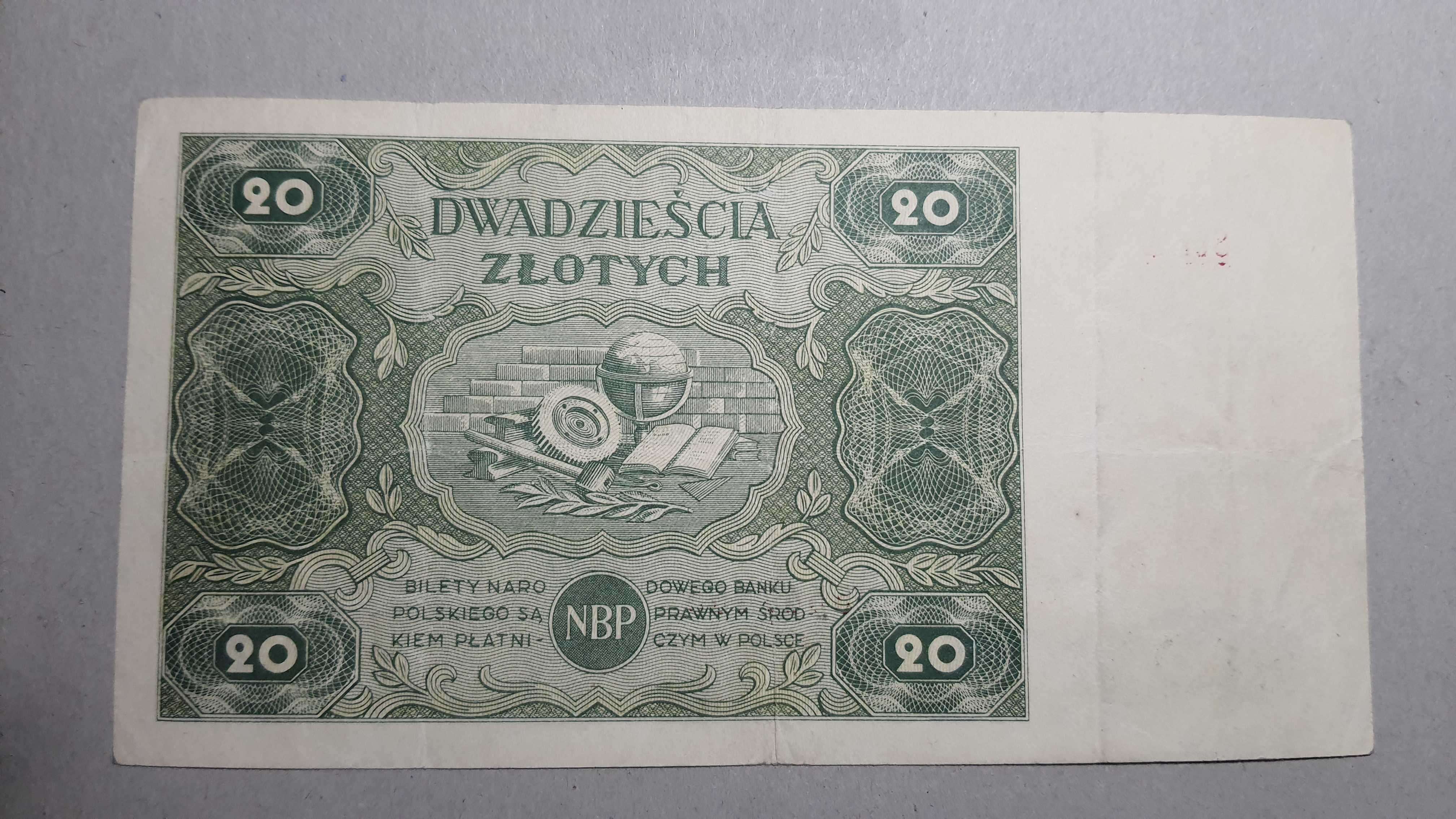 50 złotych 1947 s. A  RADAR