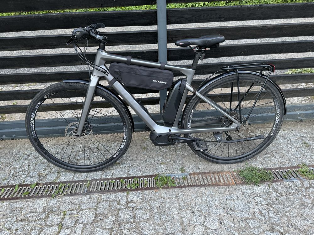 Elektryczny carbonowy BMC Alpenchallenge AMP rama M Shimano Idealny