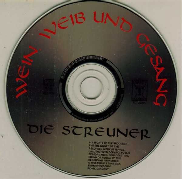 DIE STREUNER cd Wein Weib Und Gesang  medieval folk metal