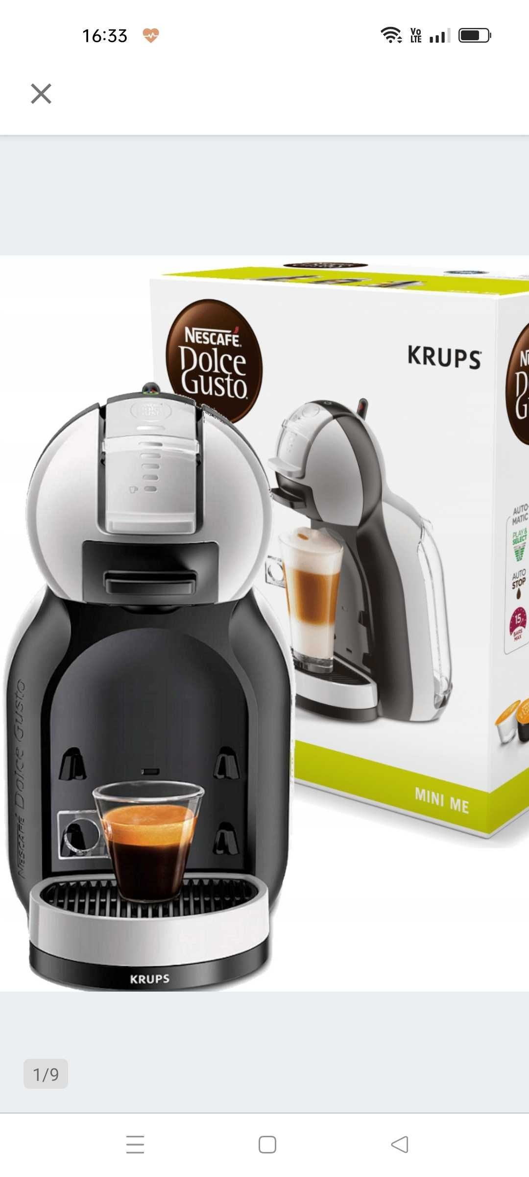 Ekspres kapsułowy Dolce Gusto