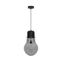 Czarna Lampa wisząca Bombilla E27 Inspire. Styl LOFT