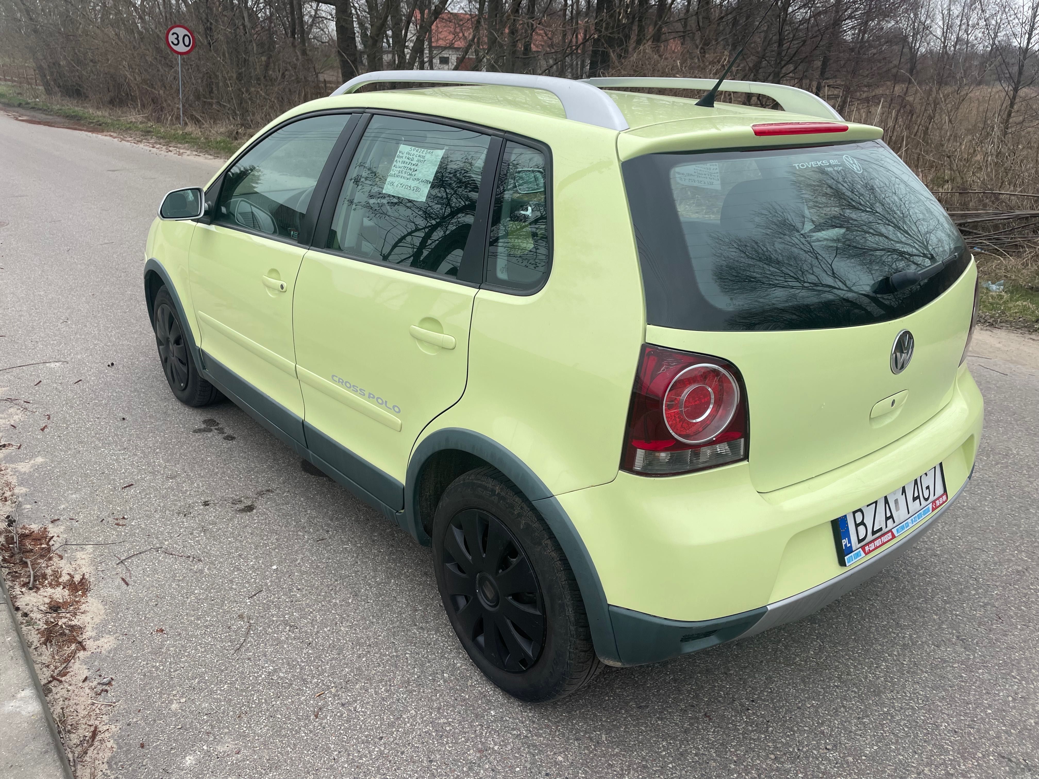 Volkswagen PoloCross 1.4Benzyna Klima Podgrzewane Fotele