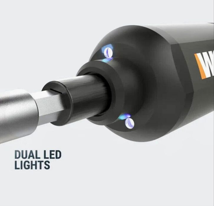 Акумуляторна викрутка Worx WX240L з бітами і кейсом