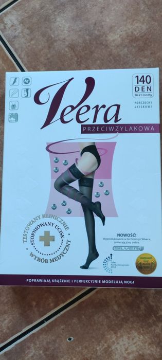 Pończochy uciskowe przeciwżylakowe
