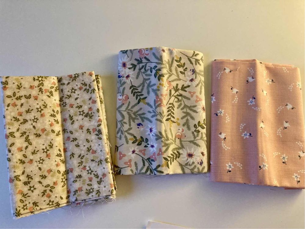 Koreański materiał do szycia cotton 3 szt.
