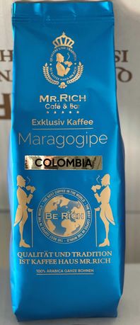Свежеобжаренный кофе "Maragogipe Colombia"(Марагоджип)Зерно,250,500гр.