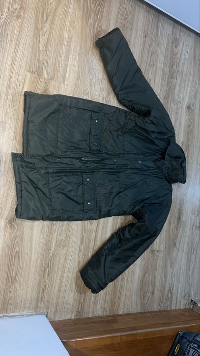 Męski płaszcz zimowy L kolor zielony Wojskowy