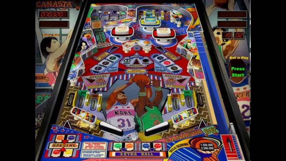 Máquna Fliper Canastra 1986 original