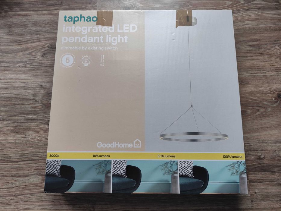 Lampa sufitowa LED koło ring