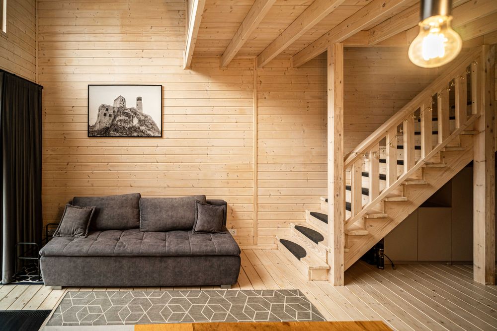 Domek Nowoczesna Stodoła Całoroczny 48m2 Wooden House Stanior