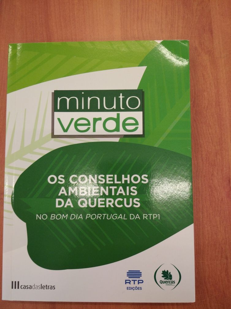 Livro "Minuto Verde - os conselhos ambientais da Quercus" (2017)