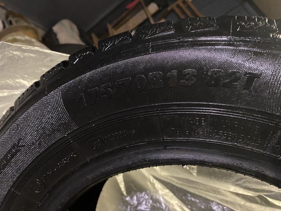 Шини Rosava R13 175/70 ЗИМА Стан 6/5 мм