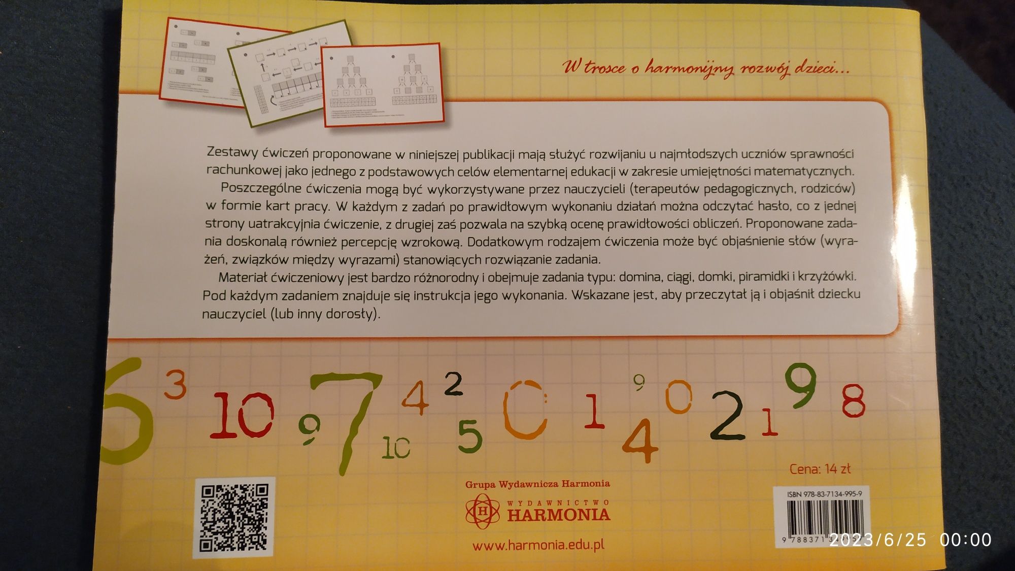 253. Dodawanie i odejmowanie w zakresie 10 Słupek ćwiczenia matematyka