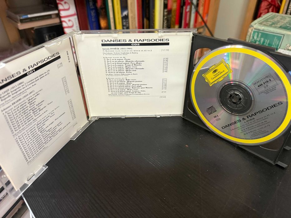 Liszt, Brahms, Dvorak – Danses & Rapsodies – Fricsay, Kubelik, Rieger