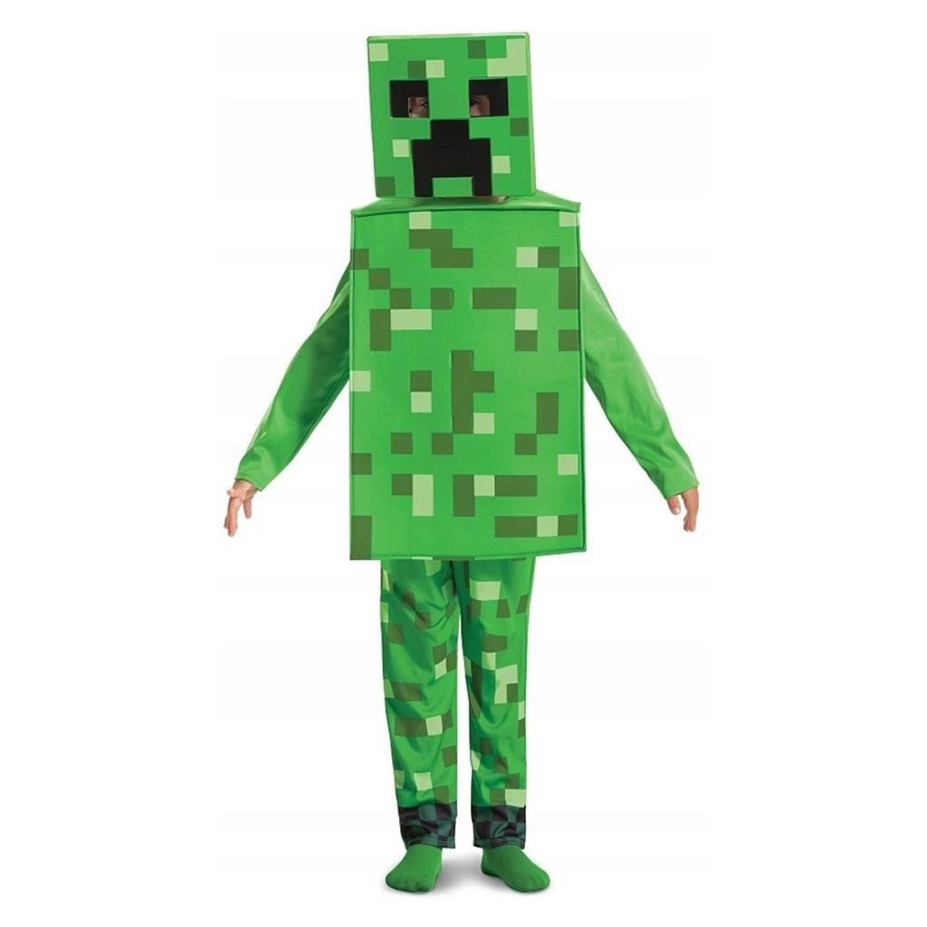 Strój Dziecięcy - Minecraft Creeper - Rozmiar L