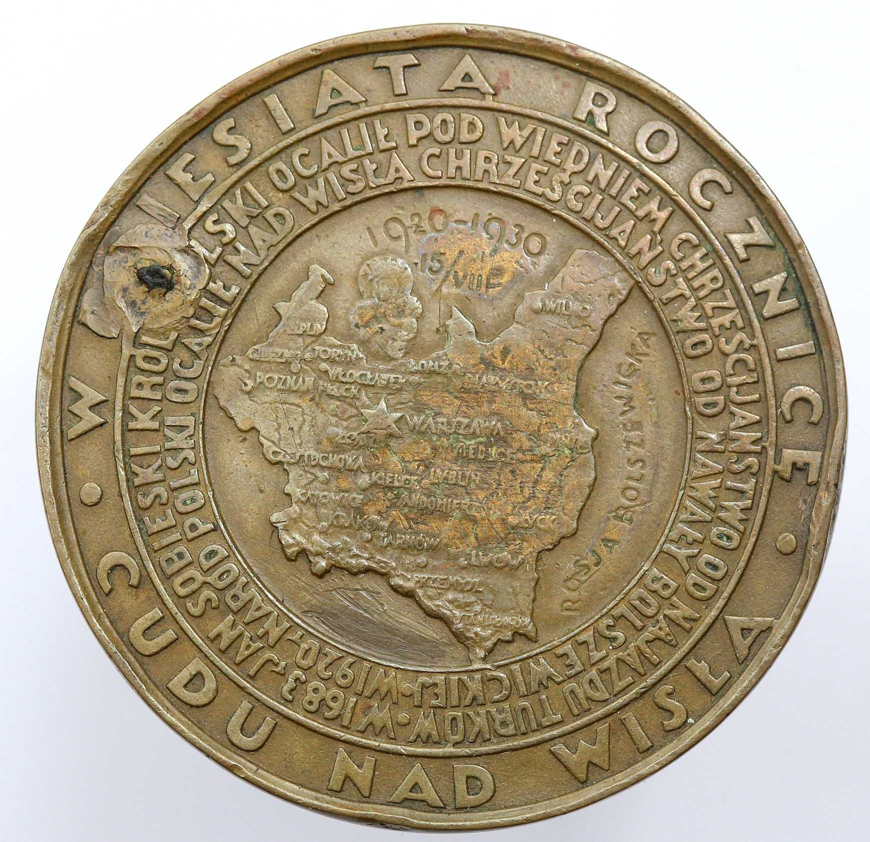 II RP, Medal na pamiątkę 10. rocznicy Cudu nad Wisłą 1930