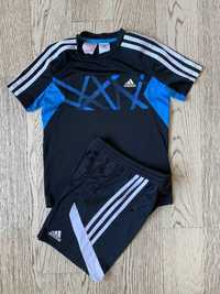 костюм  Adidas Climalite шорти+футболка оригінал, на зріст 134-140 см