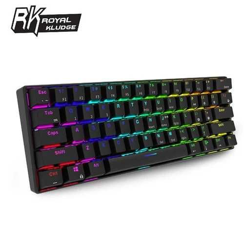 RK ROYAL KLUDGE RK61 bezprzewodowa klawiatura mechaniczna
