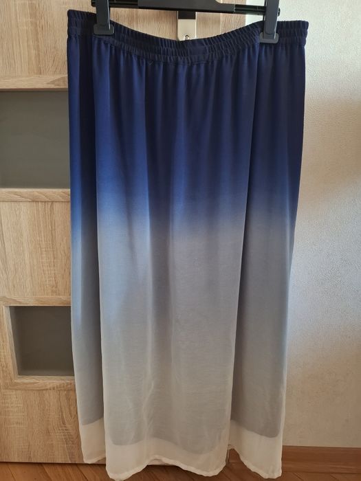 Spódnica maxi NEXT plus size ombre okazja