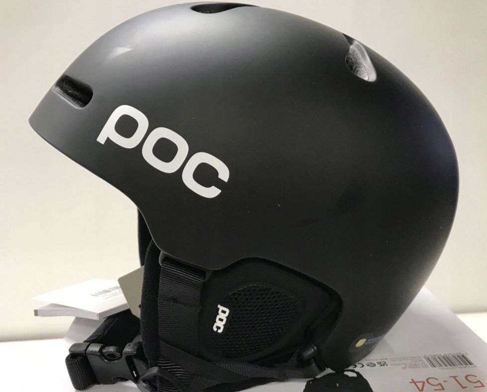 Nowy nieużywany kask POC fornix uranium black matt xs-s 51-54 cm