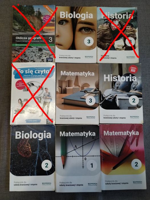 Książki , podręczniki - Branżowa szkoła 1 stopnia