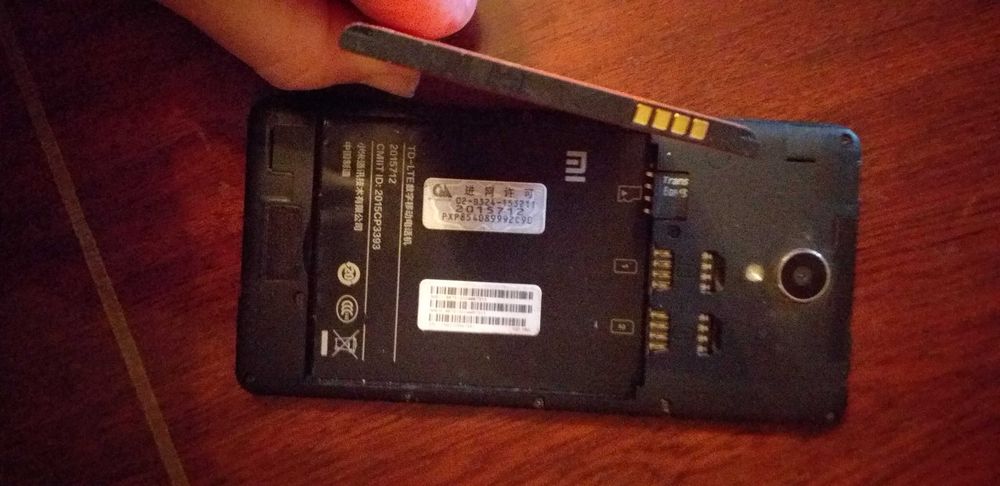 Смартфон Xiaomi Redmi Note 2 2/16GB Gray