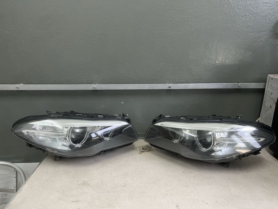 Bmw f10 f11 M5 lampy lift Hella bi xenon lci reflektory