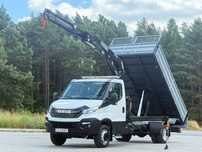 Iveco DAILY 72-180 3.0 HPI 180KM * HDS FASSI F70 * 3200 Udźwig * Wywrotka 3 Stronna * ŚWIETNY STAN!