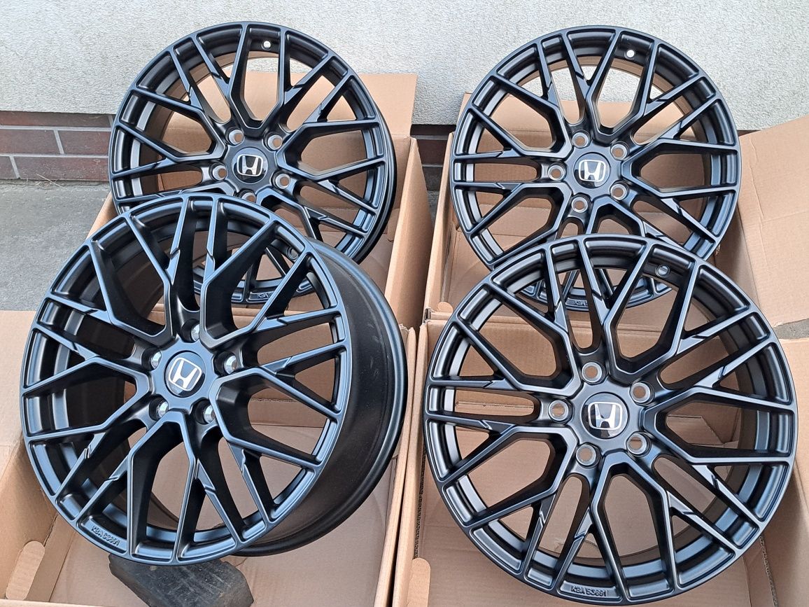 NOWE Alufelgi 18' HONDA 5x114,3: Accord Civic HR-V CR-V CZARNY MATT