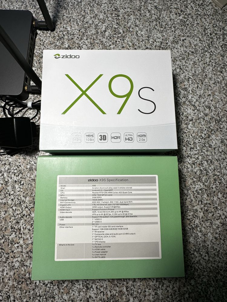 Медиа плеер Zidoo X9S идеальное состояние. Б/У.