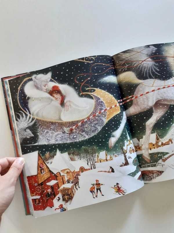 Snow Queen Livro Ilustrado Raro Inglês