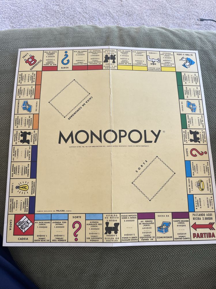 Jogo Monopoly edição antiga Majora