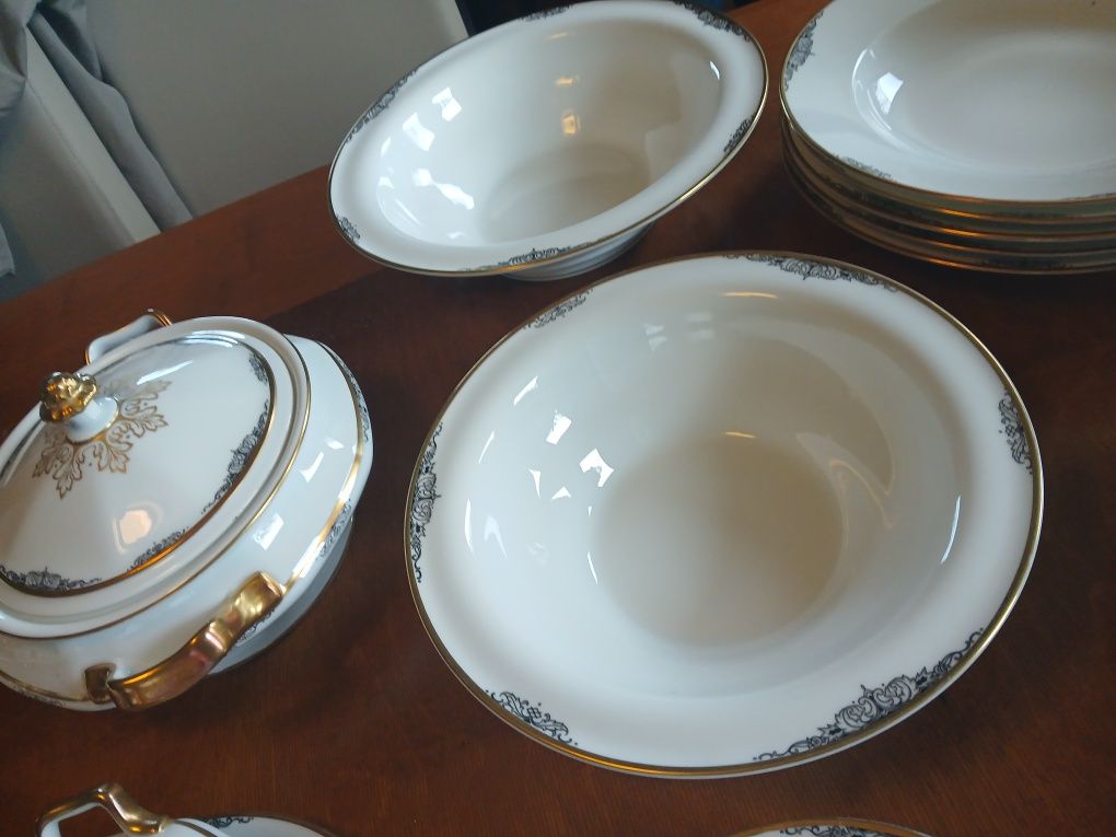 Rosenthal serwis obiadowy Corona 1939-44r. dla 6 osób z okresu wojny