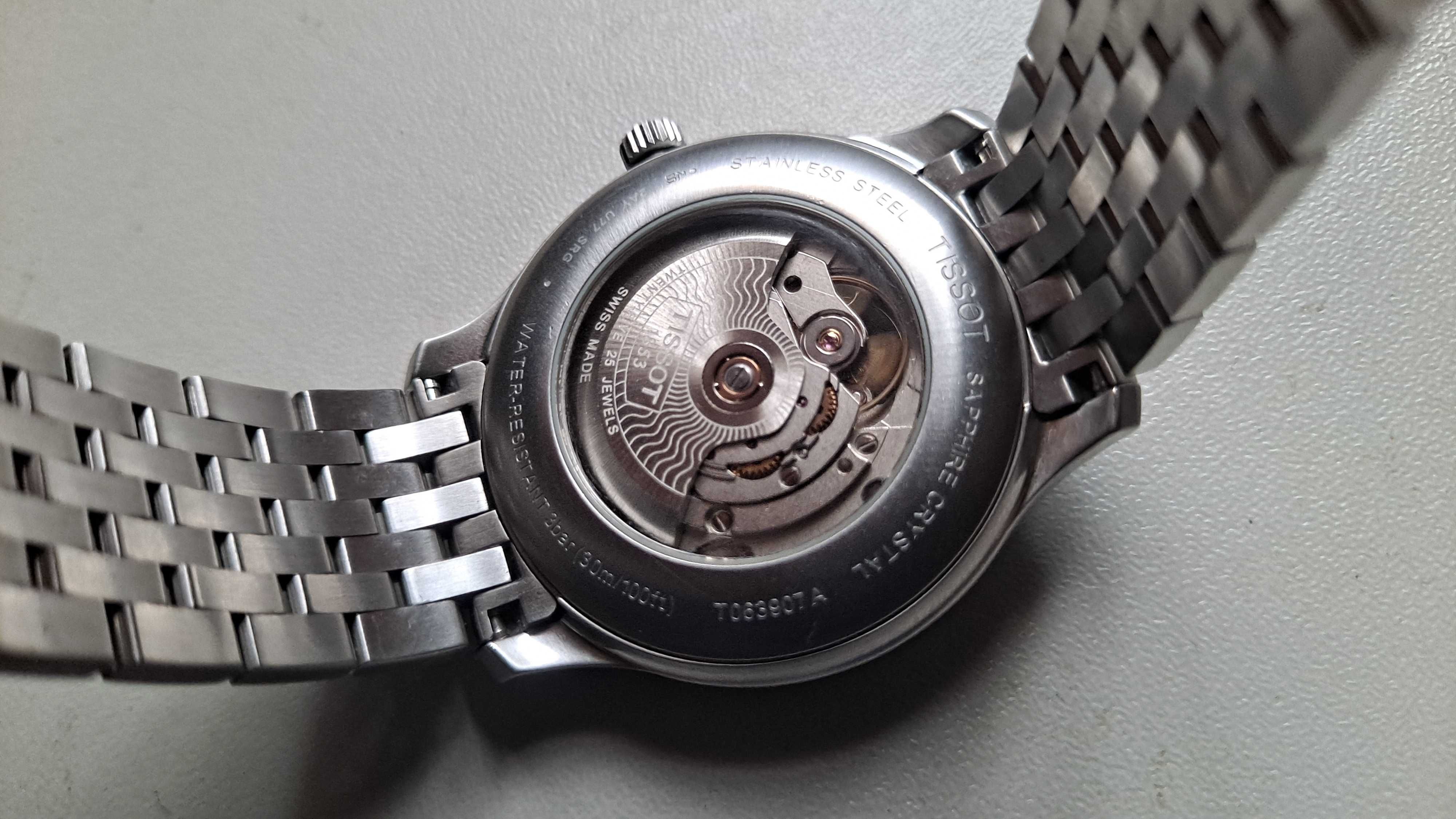 tissot - powermatic 80 - zegarek - automat