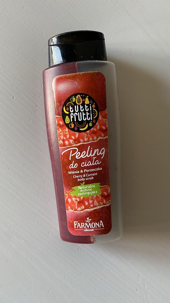 Peeling do ciała tutti frutti hebe rossmann isana pielęgnacja
