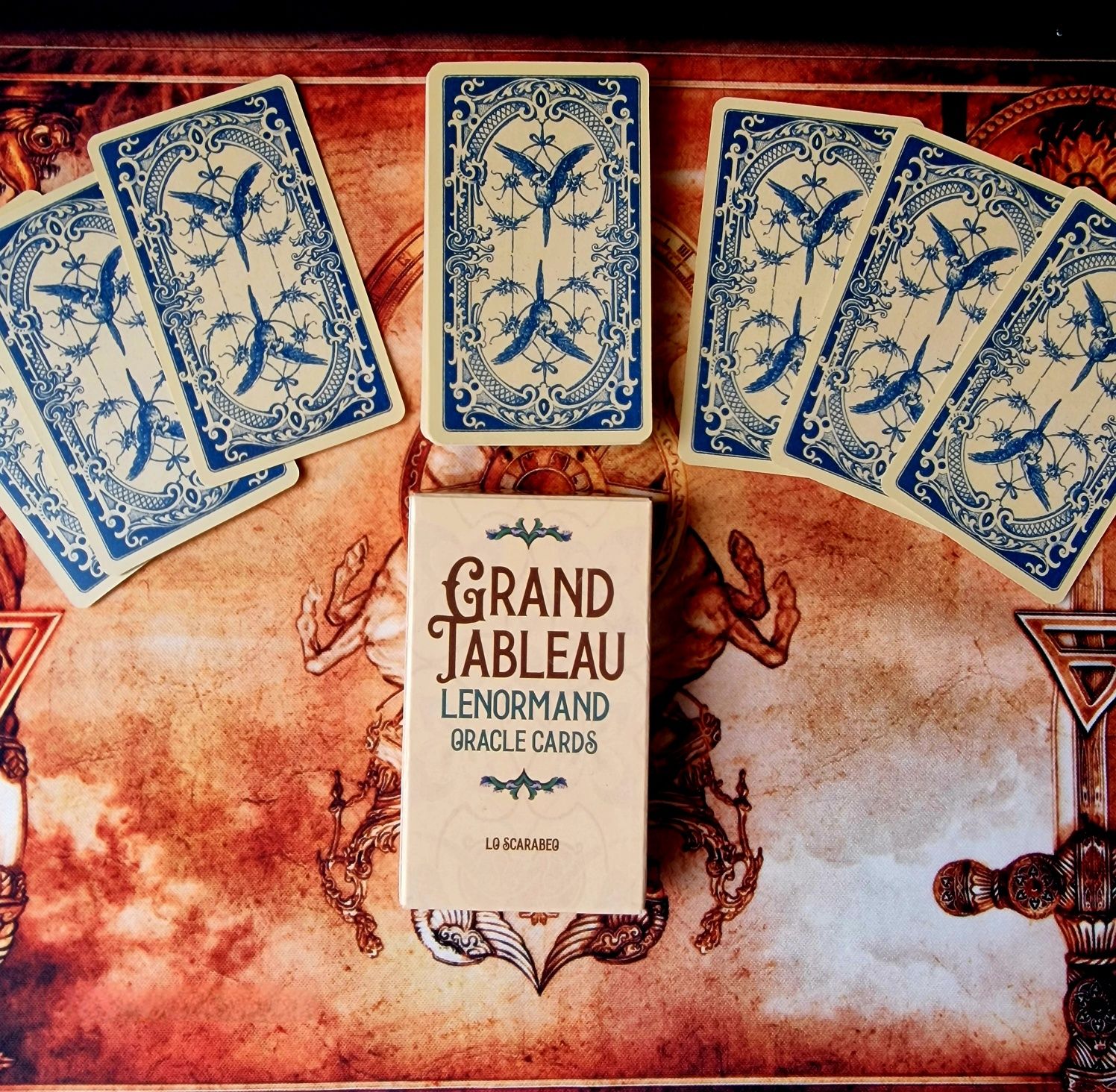 Karty Lenormand Grand Tableau- Oryginalna Nowa