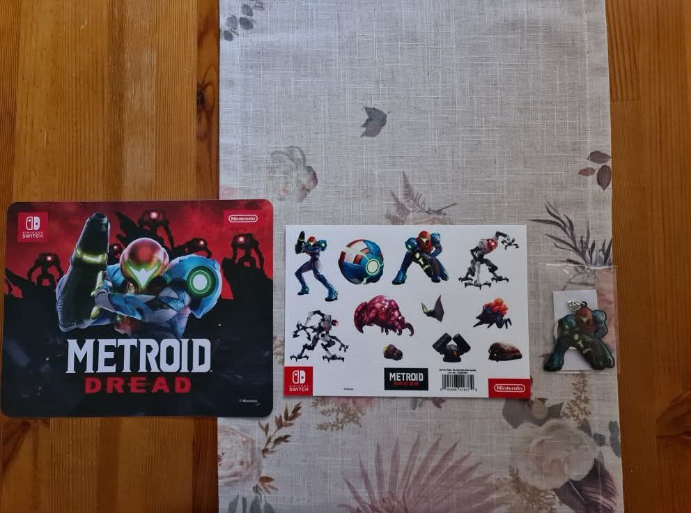 Metroid Dread Limitowane Dodatki. Nowe.
